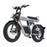 COSWHEEL CT20S full-suspension fat-tyre e-bike, front three-quarter view