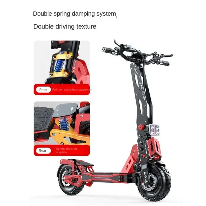 Sealup Q27 Dual-Motor Electric Scooter — 11", 2000W, 160km