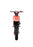 STN G9 Pro YBS300 red enduro motorcycle, rear view