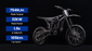 Talaria Komodo 2026 electric dirt bike with 754Nm torque, 32kW power, 1.9s 0-50km/h and 105km/h top speed