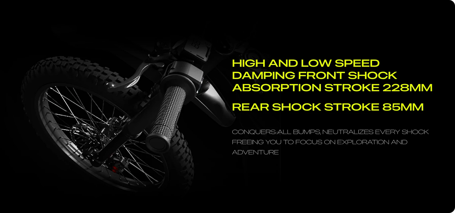 Rerode R1+S Electric Off-Road Motorcycle — official product image 5