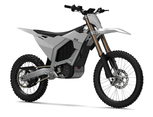 Rerode RX electric off-road motorcycle — official side view