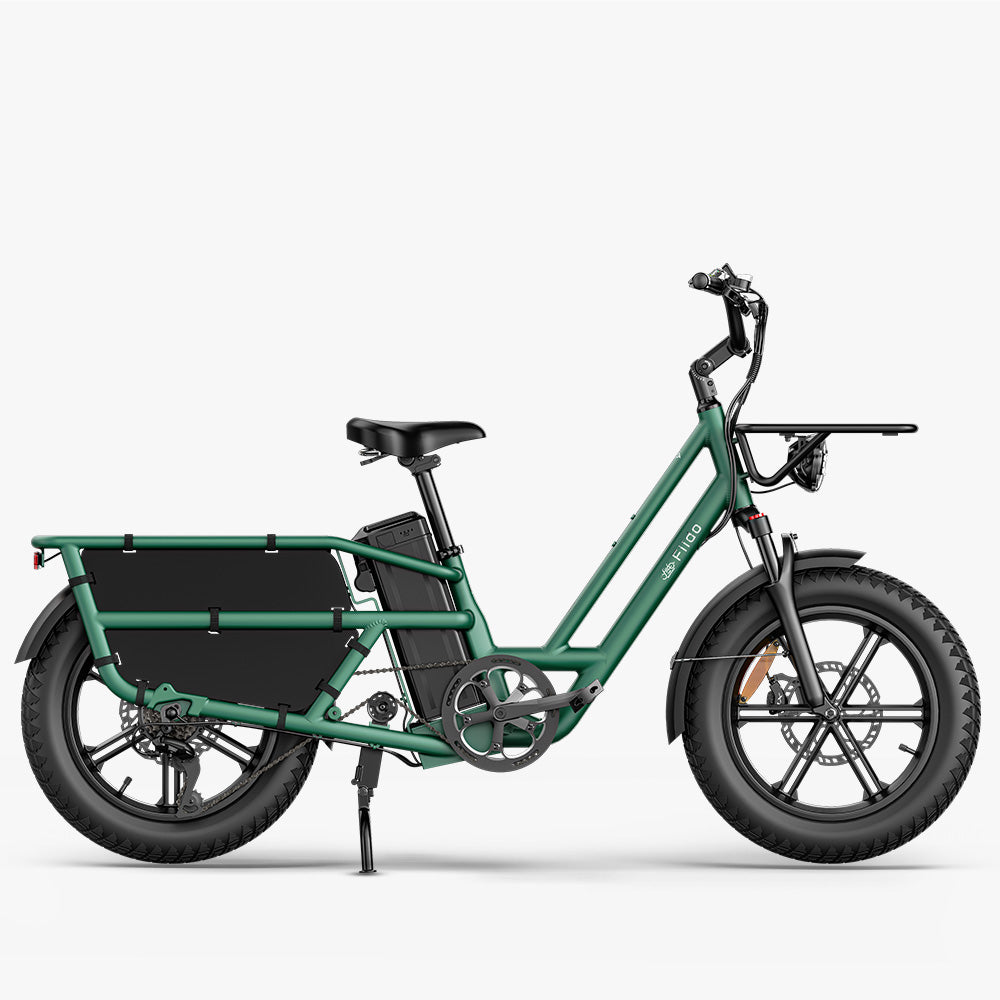 Fiido T2 Longtail Cargo E-Bike — 750W, 200kg Payload