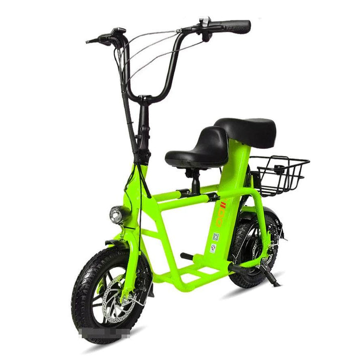 Fiido Q1 escooter neon green colour
