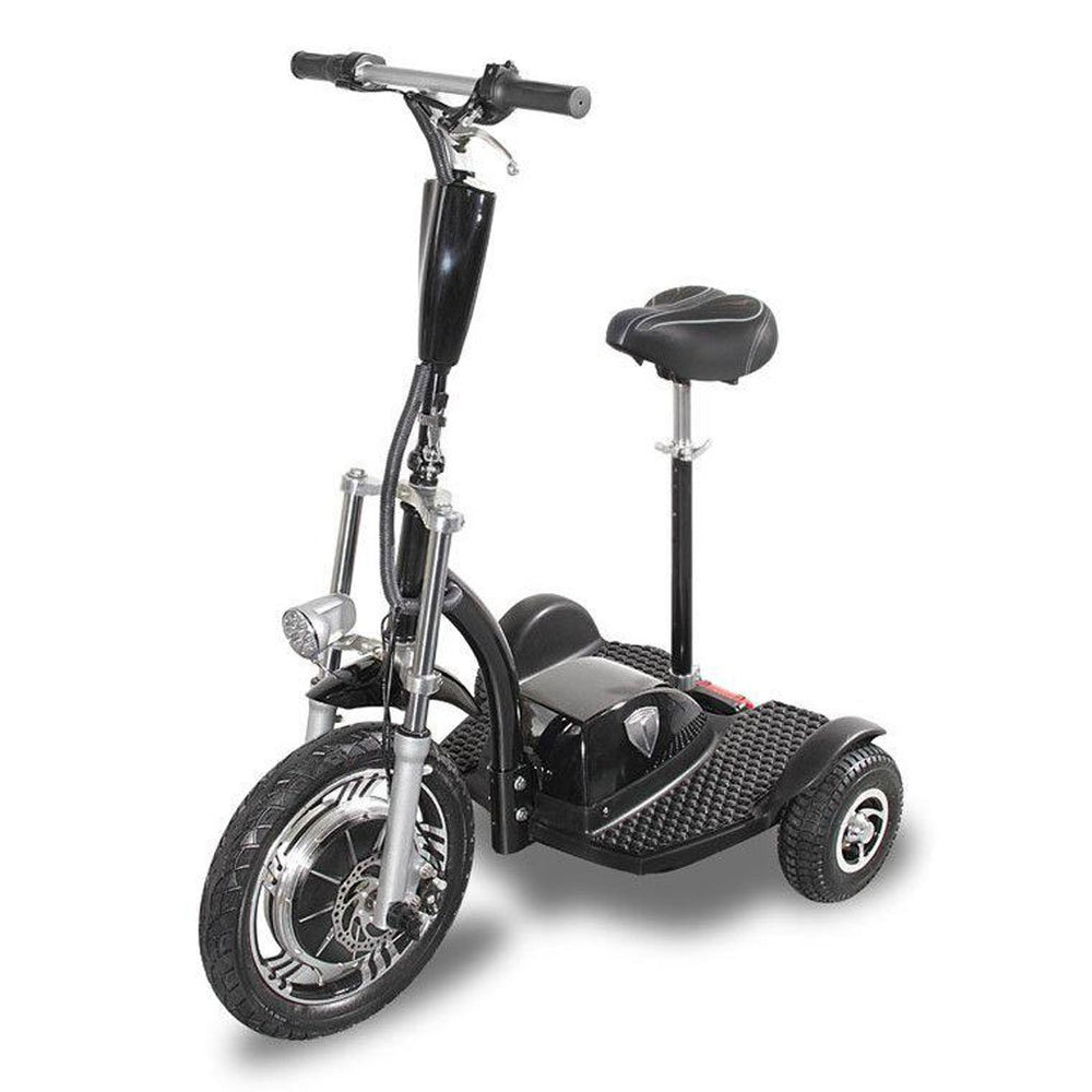 seated 3 wheel e-scooter